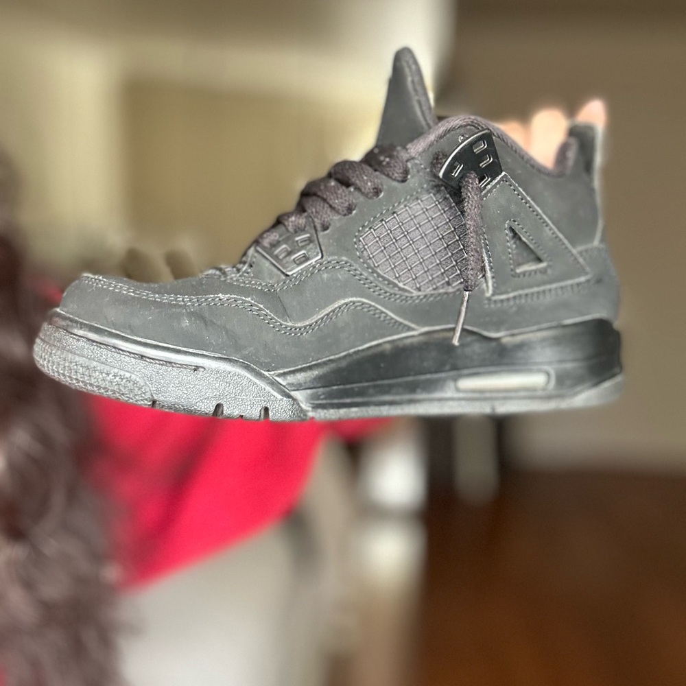 Jordan Black Cat Sneakers for women 6 or men size 4.5